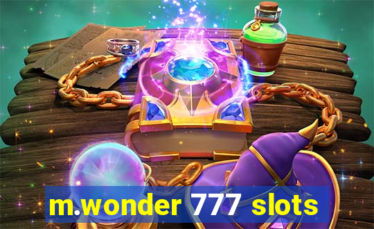 m.wonder 777 slots